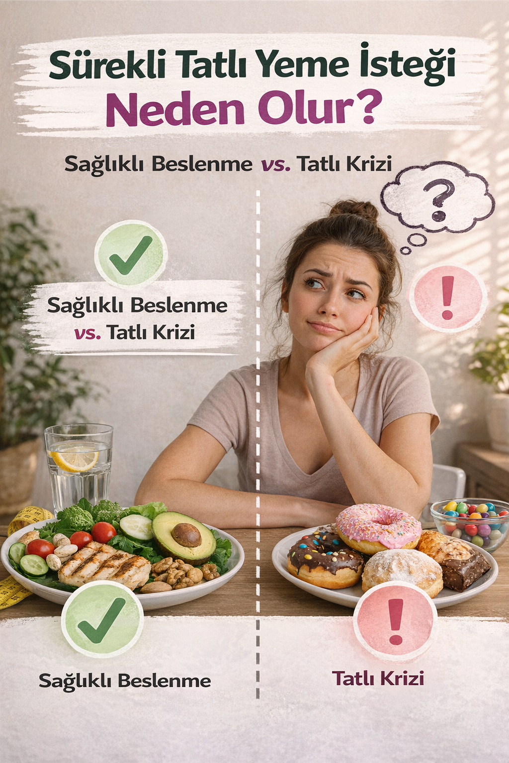 Sürekli Tatlı Yeme İsteği Neden Olur?