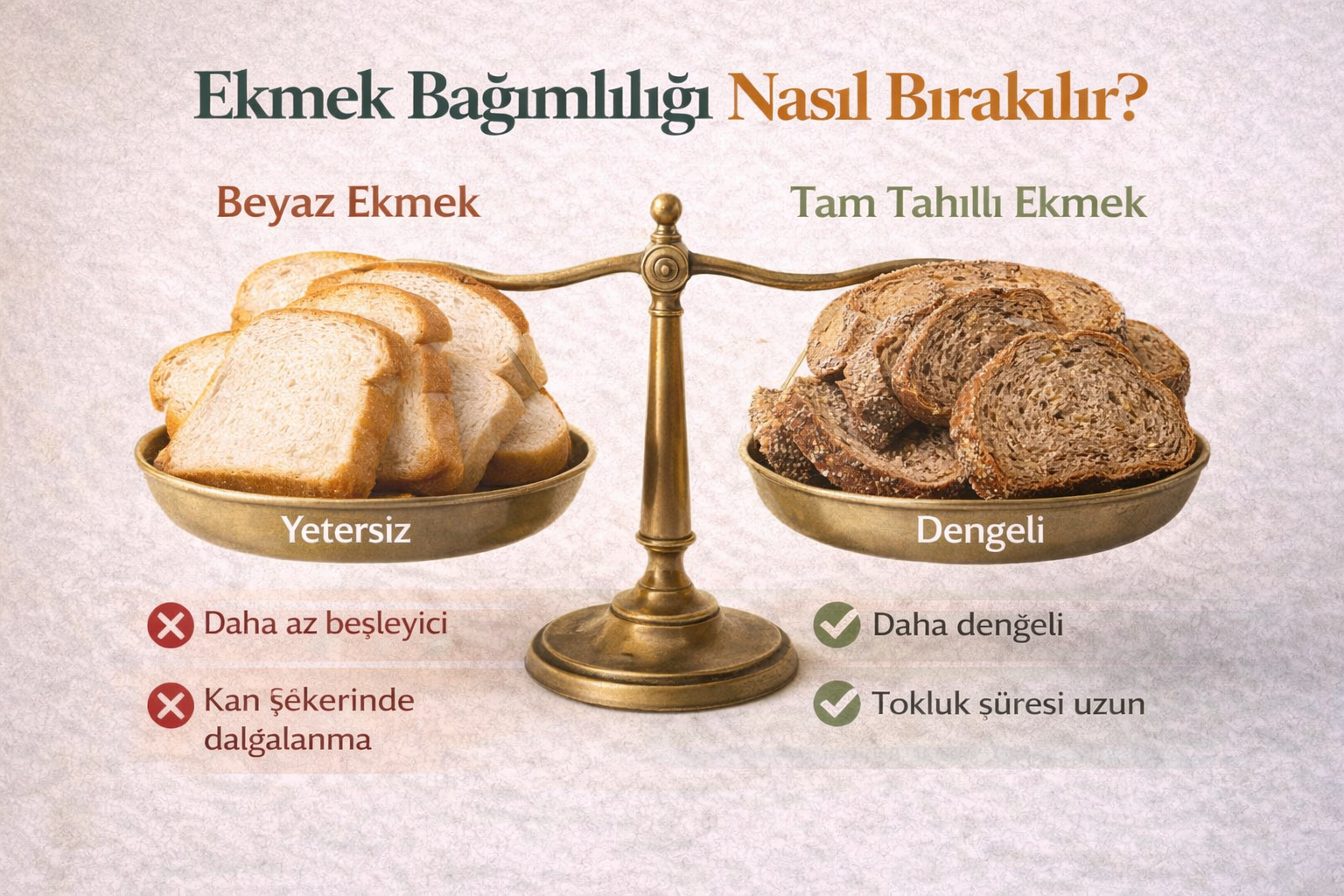 Ekmek Bağımlılığı Nasıl Bırakılır?